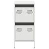 vidaXL Ντουλάπι Λευκό 35x39x73,5 εκ. από Χάλυβα Ψυχρής Έλασης