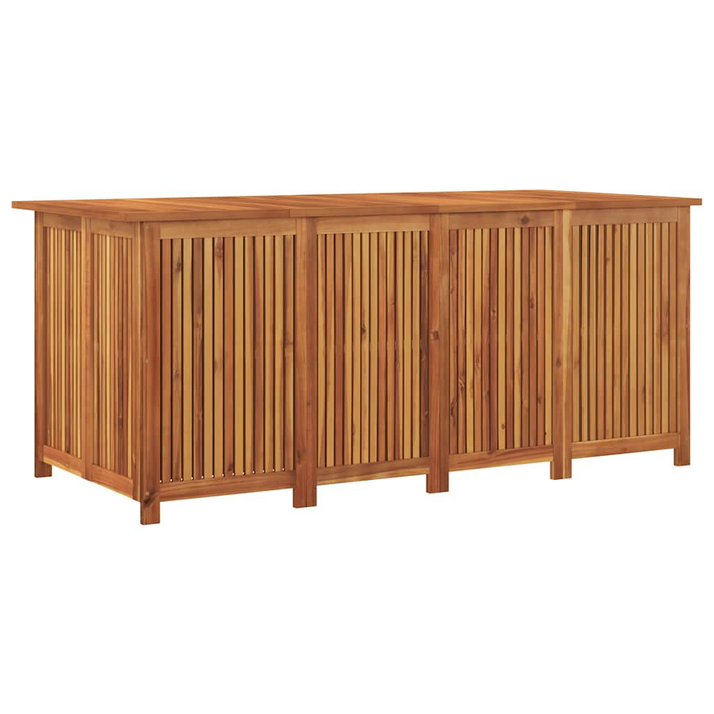 vidaXL Μπαούλο Αποθήκευσης Κήπου 200x80x75 εκ. από Μασίφ Ξύλο Ακακίας
