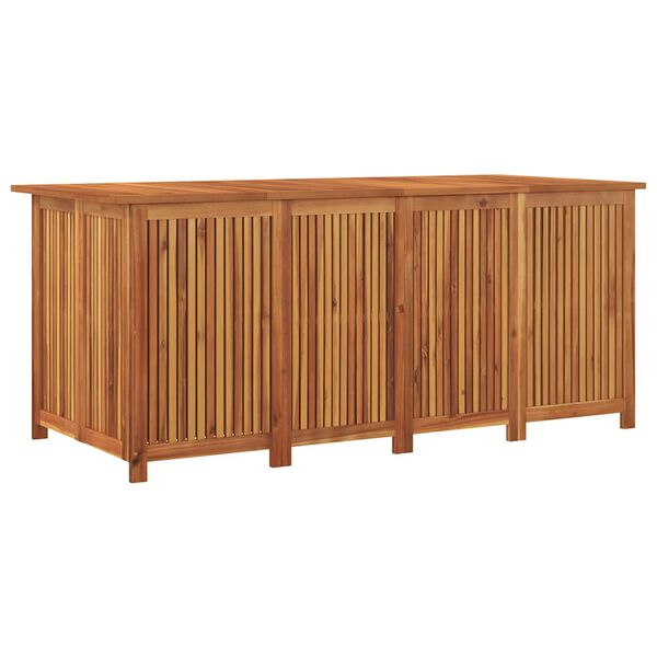 vidaXL Μπαούλο Αποθήκευσης Κήπου 200x80x75 εκ. από Μασίφ Ξύλο Ακακίας