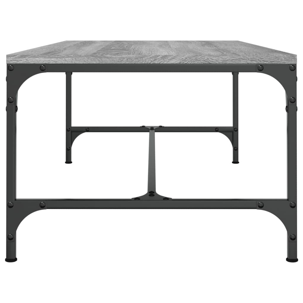 vidaXL Τραπεζάκι Σαλονιού Γκρι Sonoma 80x50x35 εκ.Επεξεργασμένο Ξύλο