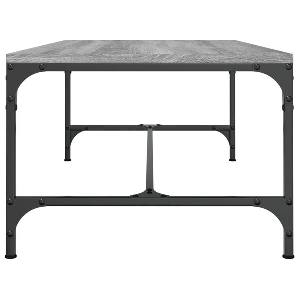 vidaXL Τραπεζάκι Σαλονιού Γκρι Sonoma 80x50x35 εκ.Επεξεργασμένο Ξύλο