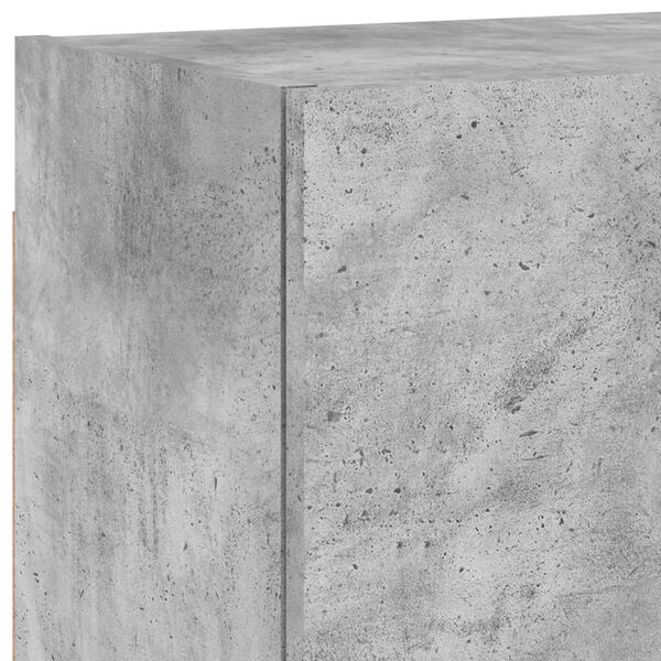 vidaXL Έπιπλα Τηλεόρασης 2 τεμ. Γκρι Σκυρ. 40,5x30x40εκ Επεξ. Ξύλο