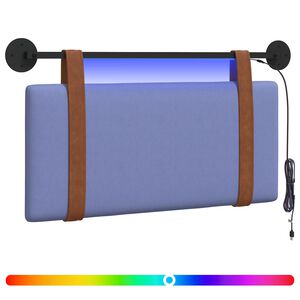 vidaXL &Kappa;&epsilon;&phi;&alpha;&lambda;ά&rho;&iota; &kappa;&rho;&epsilon;&beta;&alpha;&tau;&iota;&omicron;ύ &kappa;&rho;&epsilon;&mu;&alpha;&sigma;&tau;ό &Mu;&epsilon; &phi;&omega;&tau;&iota;&sigma;&mu;ό LED &Mu;&pi;&lambda;&epsilon; &tau;&zeta;&eta;&nu; &Alpha;&nu;&tau;ί&kappa;&alpha; PU