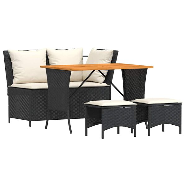 vidaXL &Sigma;&epsilon;&tau; &Tau;&rho;&alpha;&pi;&epsilon;&zeta;&alpha;&rho;ί&alpha;&sigmaf; &Kappa;ή&pi;&omicron;&upsilon; &mu;&epsilon; &Mu;&alpha;&xi;&iota;&lambda;ά&rho;&iota;&alpha; 4 &tau;&epsilon;&mu;. &Mu;&alpha;ύ&rho;&omicron; &alpha;&pi;ό &Sigma;&upsilon;&nu;&theta;. &Rho;&alpha;&tau;ά&nu;