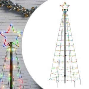 vidaXL &Chi;&rho;&iota;&sigma;&tau;&omicron;&upsilon;&gamma;&epsilon;&nu;&nu;&iota;ά&tau;&iota;&kappa;&omicron; &delta;έ&nu;&tau;&rho;&omicron; LED &mu;&epsilon; &kappa;&alpha;&rho;&phi;&iota;ά 220 LED &pi;&omicron;&lambda;ύ&chi;&rho;&omega;&mu;&alpha;