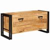 vidaXL Ντουλάπα Παπουτσιών Καφέ 90 x 38 x 45 εκ. Μασίφ ξύλο μάνγκο
