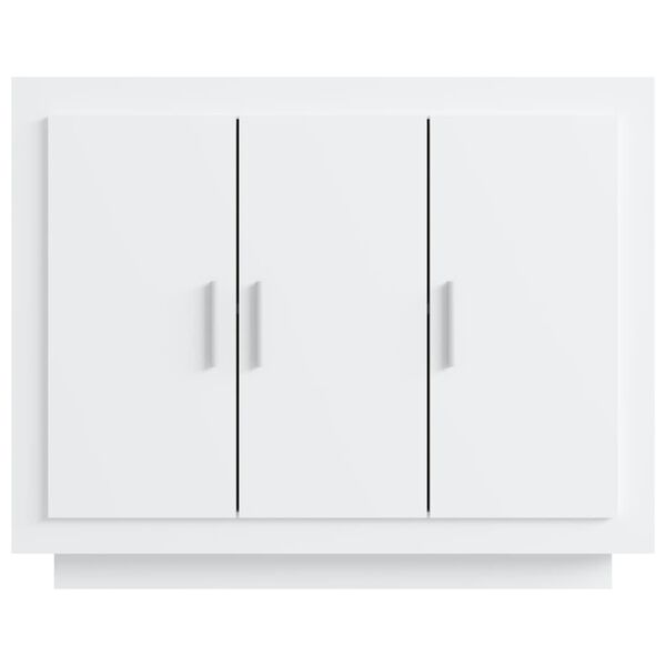 vidaXL Ντουλάπι Λευκό 92x35x75 εκ. από Επεξεργασμένο Ξύλο