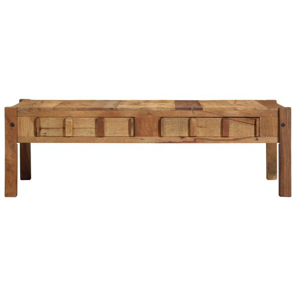 vidaXL Τραπεζάκι σαλονιού with Drawer Καφέ 110 x 55 x 35 cm