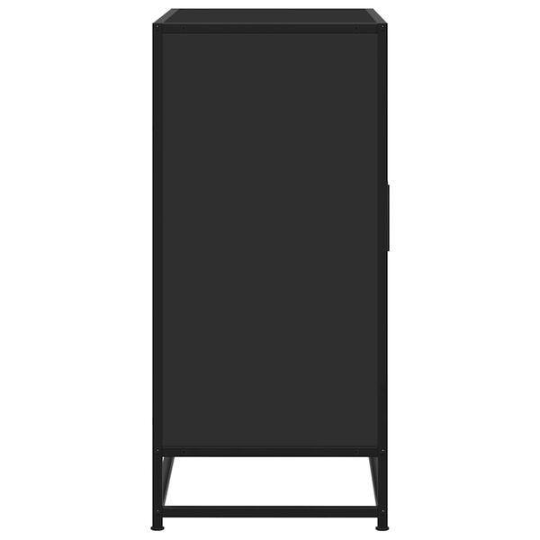 vidaXL Ραφιέρα Καφέ Δρυς 68x35x76 εκ. Επεξ. Ξύλο + Μέταλλο
