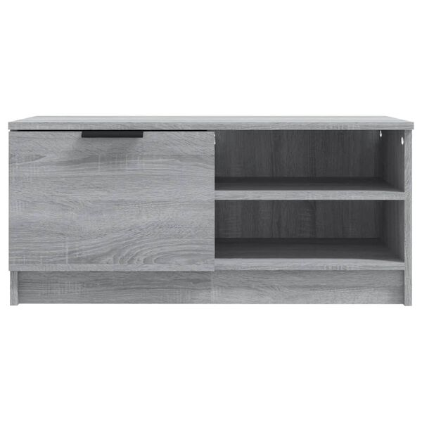 vidaXL Έπιπλα Τηλεόρασης 2 τεμ. Γκρι Sonoma 80x35x36,5 εκ. Επεξ. Ξύλο