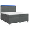 vidaXL &Kappa;&rho;&epsilon;&beta;ά&tau;&iota; box spring &mu;&epsilon; &sigma;&tau;&rho;ώ&mu;&alpha; &Sigma;&kappa;&omicron;ύ&rho;&omicron; &Gamma;&kappa;&rho;&iota; 200 x 200 cm Ύ&phi;&alpha;&sigma;&mu;&alpha;