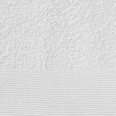 vidaXL Πετσέτες Μπάνιου 25 τεμ. Λευκές 350 γρ./μ² 70x140 εκ. Βαμβάκι