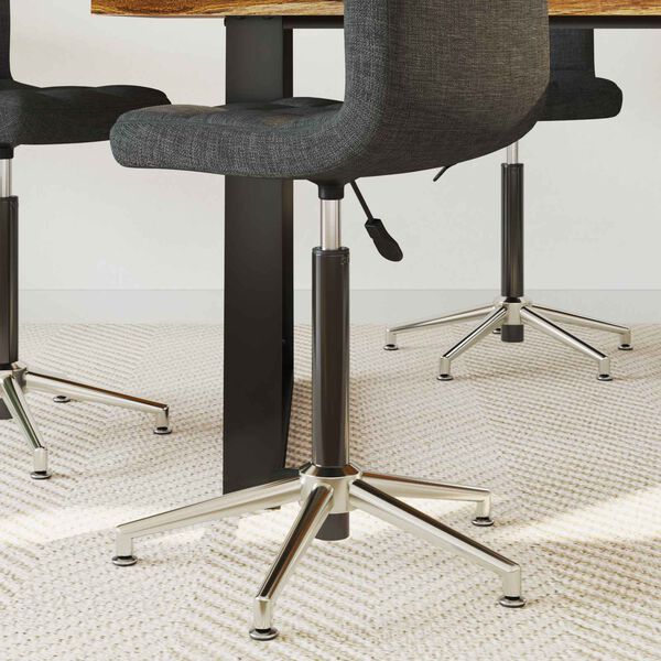 vidaXL Κύλινδρος Αερίου Καρέκλας Γραφείου Μαύρο 21,5 εκ Σίδερο