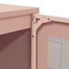 vidaXL Ντουλάπι Ροζ 100,5x39x107 εκ. από Χάλυβα Ψυχρής Έλασης