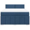 vidaXL &Kappa;&rho;&epsilon;&beta;ά&tau;&iota; Boxspring &mu;&epsilon; &Sigma;&tau;&rho;ώ&mu;&alpha; &Mu;&pi;&lambda;&epsilon; 160x200 &epsilon;&kappa;. &Upsilon;&phi;&alpha;&sigma;&mu;ά&tau;&iota;&nu;&omicron;