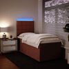vidaXL &Kappa;&rho;&epsilon;&beta;ά&tau;&iota; Boxspring &mu;&epsilon; &Sigma;&tau;&rho;ώ&mu;&alpha; &Rho;&omicron;&zeta; 90x190 &epsilon;&kappa;. &Beta;&epsilon;&lambda;&omicron;ύ&delta;&iota;&nu;&omicron;