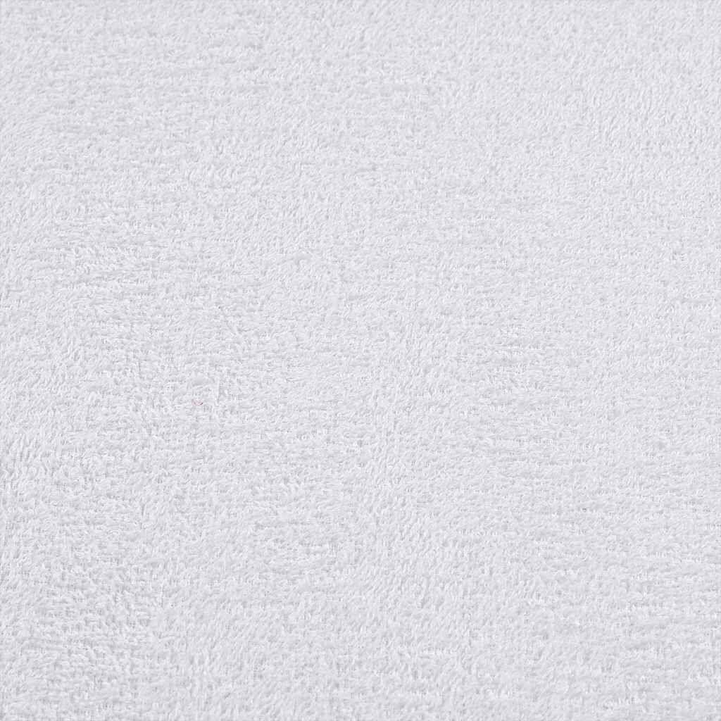 vidaXL σετ πετσετών 8 τεμαχίων Λευκό 360 gsm 100% βαμβάκι