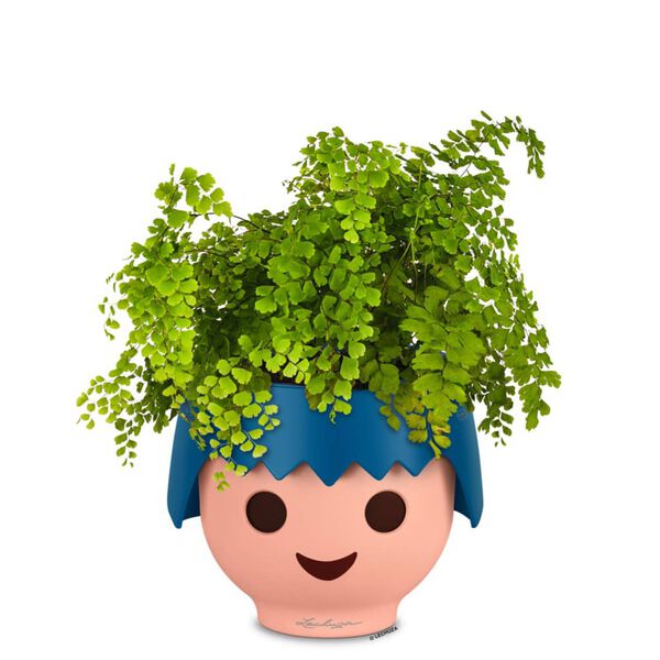 LECHUZA Γλάστρα Επιτραπέζια OJO ALL-IN-ON Μπλε Ωκεανού