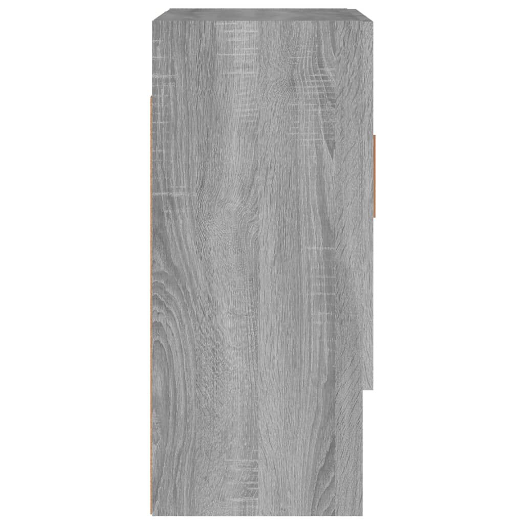 vidaXL Ντουλάπι Τοίχου Γκρι Sonoma 60x31x70εκ. Επεξεργασμένο Ξύλο