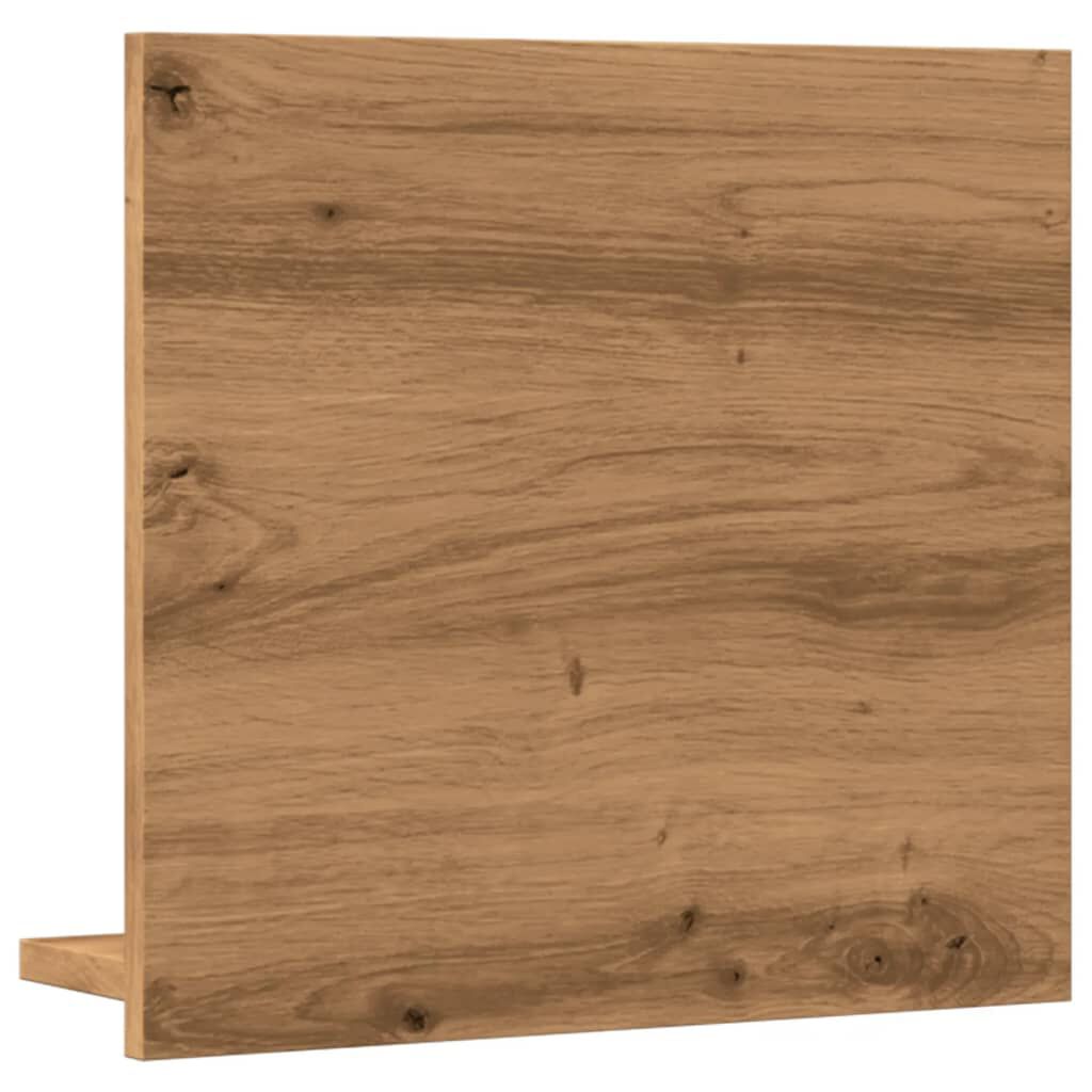 vidaXL Ντουλάπι καθρέφτη μπάνιου Artisan Oak Κατασκευασμένο ξύλο