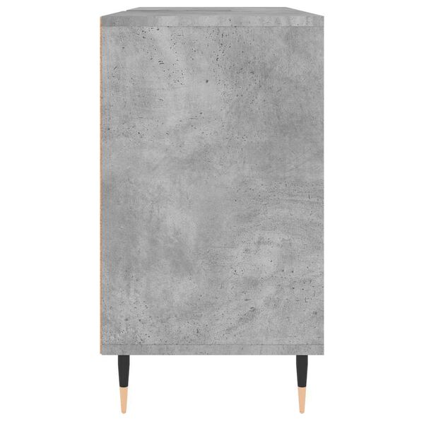 vidaXL Ντουλάπι Μπάνιου Γκρι Σκυροδέματος 80x33x60 εκ. Επεξ. Ξύλο
