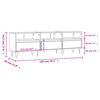 vidaXL Έπιπλο Τηλεόρασης Sonoma Δρυς 150x30x44,5 εκ. Επεξ. Ξύλο