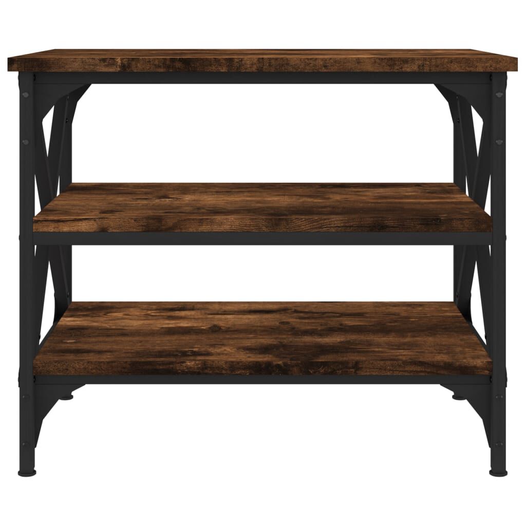 vidaXL Βοηθητικό Τραπέζι Καπνιστή Δρυς 55x38x45 εκ. Επεξεργασμένο Ξύλο