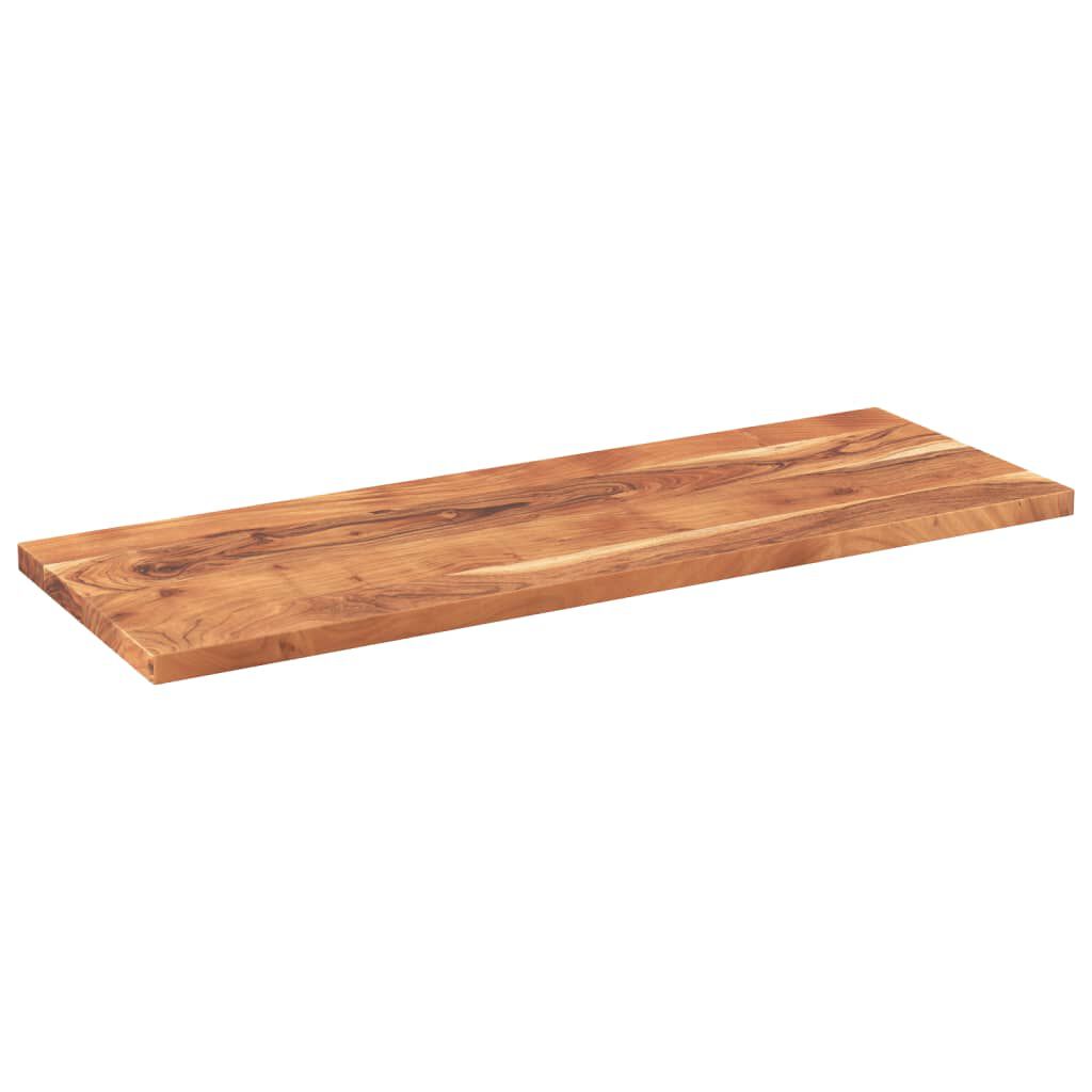 vidaXL Επιφάνεια Γραφείου Ορθογώνια 140x50x2,5 εκ. Μασίφ Ξύλο Ακακίας