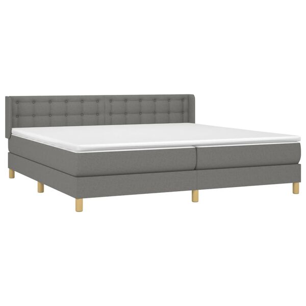 vidaXL &Kappa;&rho;&epsilon;&beta;ά&tau;&iota; Boxspring &mu;&epsilon; &Sigma;&tau;&rho;ώ&mu;&alpha; &Sigma;&kappa;&omicron;ύ&rho;&omicron; &Gamma;&kappa;&rho;&iota; 180x200 &epsilon;&kappa; &Upsilon;&phi;&alpha;&sigma;&mu;ά&tau;&iota;&nu;