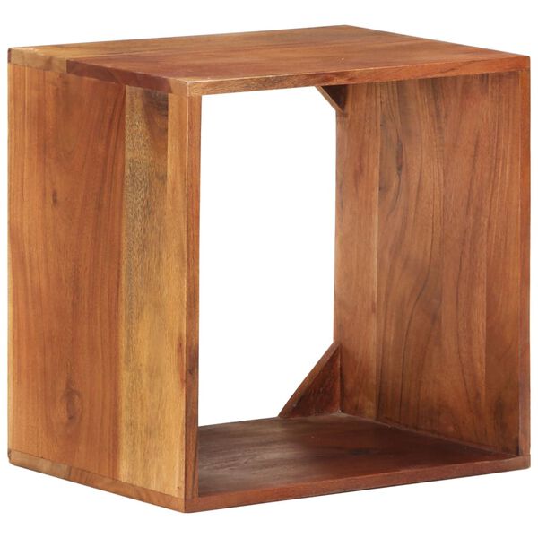 vidaXL Ράφι Τοίχου 40 x 30 x 40 εκ. από Μασίφ Ξύλο Ακακίας
