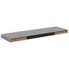 vidaXL &Rho;ά&phi;&iota;&alpha; &Tau;&omicron;ί&chi;&omicron;&upsilon; 2 &tau;&epsilon;&mu;. &Gamma;&kappa;&rho;&iota; 80x23,5x3,8 &epsilon;&kappa;. MDF