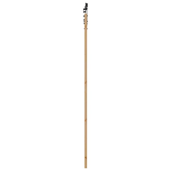 vidaXL Συρόμενη Πόρτα ORKDAL Καφέ 78 x 232 cm Μασίφ ξύλο πεύκου