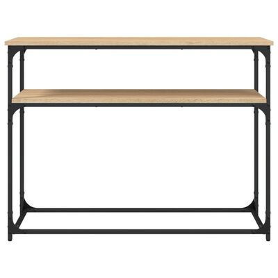 vidaXL Τραπέζι Κονσόλα Sonoma Δρυς 100x35,5x75 εκ. Επεξεργασμένο Ξύλο
