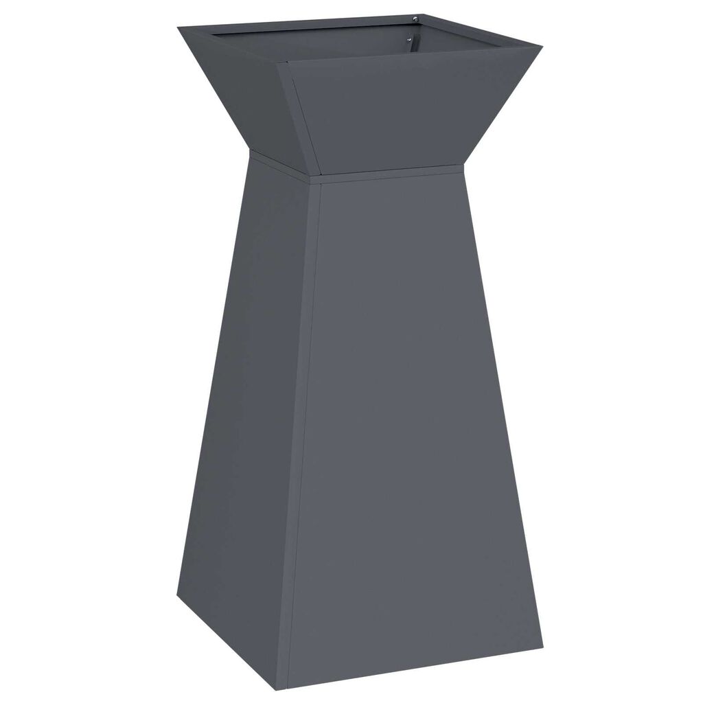 vidaXL Βάση Φυτών Ανθρακί Πλαστικό 35 x 35 x 73 εκ. Γλάστρες