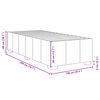 vidaXL &Kappa;&rho;&epsilon;&beta;ά&tau;&iota; Boxspring &mu;&epsilon; &Sigma;&tau;&rho;ώ&mu;&alpha; &Kappa;&rho;&epsilon;&mu; 100 x 200 &epsilon;&kappa;. &Upsilon;&phi;&alpha;&sigma;&mu;ά&tau;&iota;&nu;&omicron;
