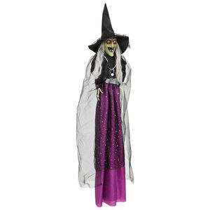 vidaXL &Kappa;&rho;&epsilon;&mu;&alpha;&sigma;&tau;ή &mu;ά&gamma;&iota;&sigma;&sigma;&alpha; Halloween SPOOKA &Mu;&omicron;&beta; 30 x 133 cm