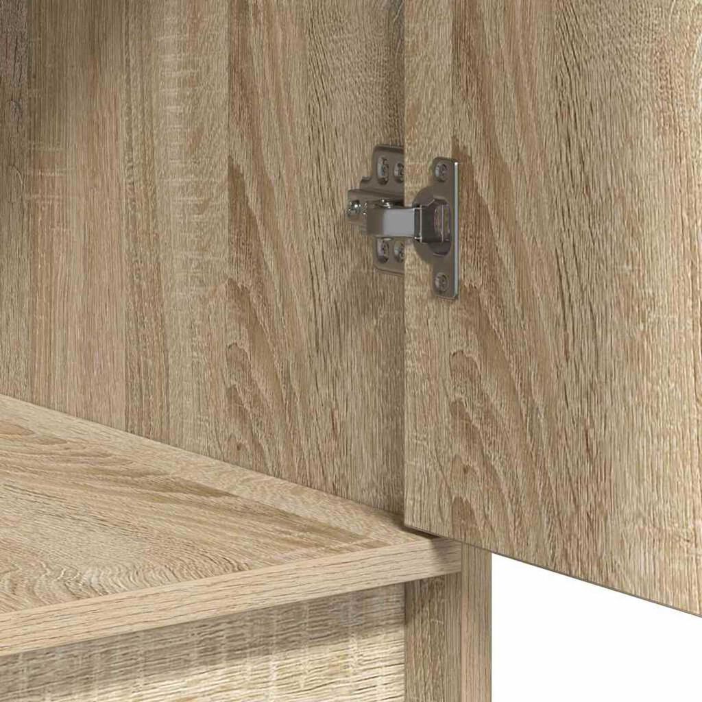 vidaXL Πλαϊνό γραφείο Sonoma Δρυς 40 x 40.5 x 75 εκ Επεξεργασμένο ξύλο