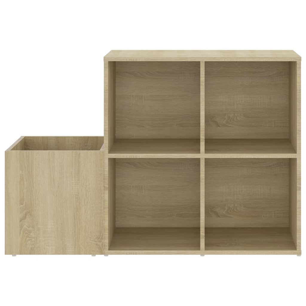 vidaXL Παπουτσοθήκη Χολ Sonoma Δρυς 105 x 35,5 x 70 εκ από Επεξ. Ξύλο