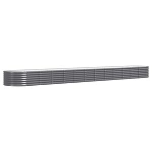 vidaXL Ζαρντινιέρα Ανθρακί 512x80x36 εκ Γαλβανισμένος χάλυβας