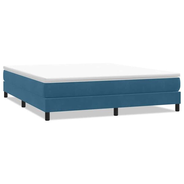 vidaXL &Kappa;&rho;&epsilon;&beta;ά&tau;&iota; Boxspring &chi;&omega;&rho;ί&sigmaf; &Sigma;&tau;&rho;ώ&mu;&alpha; &Sigma;&kappa;&omicron;ύ&rho;&omicron; &Mu;&pi;&lambda;&epsilon; 180x210 &epsilon;&kappa; &Beta;&epsilon;&lambda;&omicron;ύ&delta;&iota;&nu;&omicron;