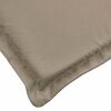 vidaXL Μαξιλάρι Ξαπλώστρας Taupe 180x60x4 εκ. από Ύφασμα Oxford