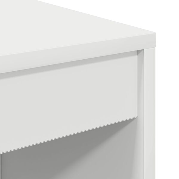 vidaXL Γραφείο Λευκό 90 x 40 x 76 εκ. Επεξεργασμένο ξύλο