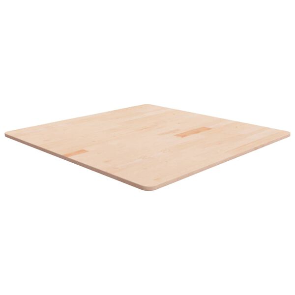 vidaXL Επιφάνεια Τραπεζιού Τετράγωνη 90x90x1,5 εκ. Μασίφ Ξύλο Δρυς