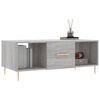 vidaXL Τραπεζάκι Σαλονιού Γκρι Sonoma 102x50x40 εκ. Επεξεργασμένο Ξύλο