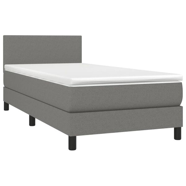 vidaXL &Kappa;&rho;&epsilon;&beta;ά&tau;&iota; Boxspring &mu;&epsilon; &Sigma;&tau;&rho;ώ&mu;&alpha; &Sigma;&kappa;&omicron;ύ&rho;&omicron; &Gamma;&kappa;&rho;&iota; 80x200 &epsilon;&kappa;. &Upsilon;&phi;&alpha;&sigma;&mu;ά&tau;&iota;&nu;&omicron;