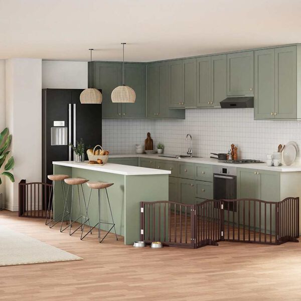 vidaXL &Delta;&iota;&alpha;&chi;&omega;&rho;&iota;&sigma;&tau;&iota;&kappa;ό &Sigma;&kappa;ύ&lambda;&omega;&nu;/&Pi;ό&rho;&tau;&alpha; &Pi;&tau;&upsilon;&sigma;&sigma;ό&mu;&epsilon;&nu;&omicron; 8 &Pi;ά&nu;&epsilon;&lambda; 640&epsilon;&kappa; &Xi;ύ&lambda;&omicron; &Lambda;&epsilon;ύ&kappa;&alpha;&sigmaf;