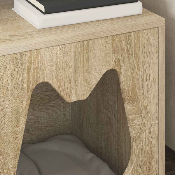 vidaXL &Sigma;&pi;ί&tau;&iota; &Gamma;ά&tau;&alpha;&sigmaf; &Sigma;&omicron;&nu;ό&mu;&alpha; 42,5 x 40 x 53,5 &epsilon;&kappa; &Epsilon;&pi;&epsilon;&xi;&epsilon;&rho;&gamma;&alpha;&sigma;&mu;έ&nu;&omicron; &xi;ύ&lambda;&omicron;