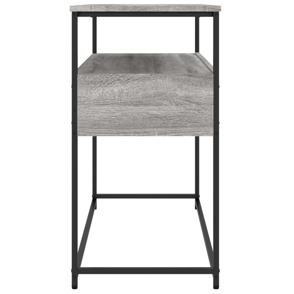 vidaXL Τραπέζι Κονσόλα Γκρι Sonoma 100x40x75 εκ. Επεξεργασμένο Ξύλο