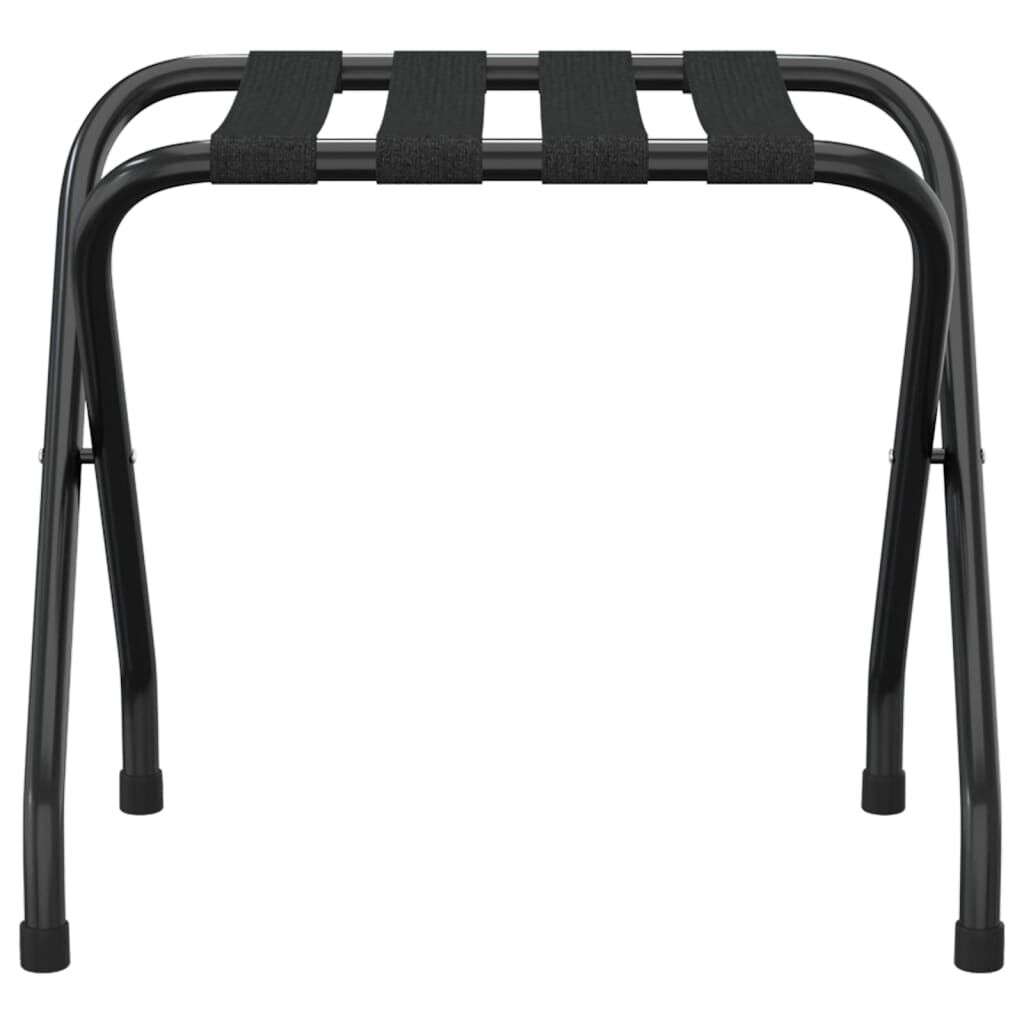 vidaXL Ράφι Αποσκευών Μαύρο 56 x 40 x 49 εκ.