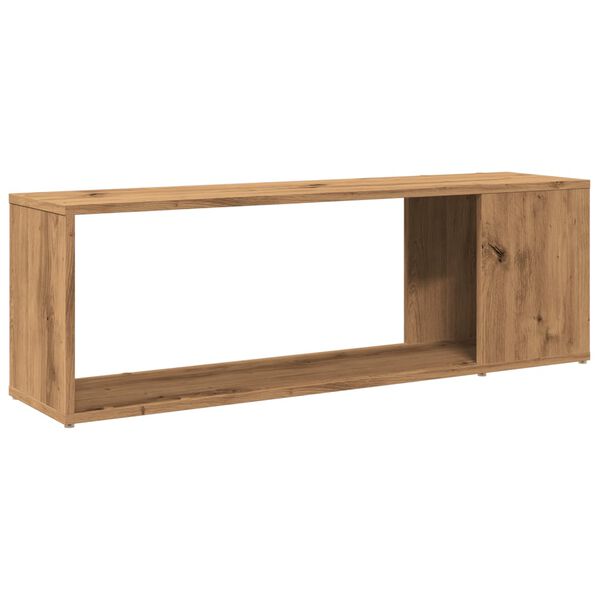 vidaXL Έπιπλο Τηλεόρασης Αρτισιανή Δρυς 100x24x32εκ. από Επεξεργ. Ξύλο
